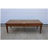 Image 2 : **Wooden Coffee Table - 20" x 48" x 15 1/2"