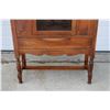 Image 2 : **Antique China Cabinet with Glass Door - 15" x 34" x 56"