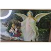 Image 2 : Vintage Picture w/Angel & Children by Lindberd (32" x 16")