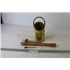Image 1 : Brass Fireplace Match Holder