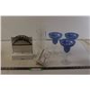 Image 1 : Kitchen Accessories, (3) Margarita Glasses, (2) Beer Glasses