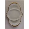 Image 2 : (4) Gold Rim Dishes