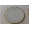 Image 4 : (4) Gold Rim Dishes