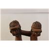 Image 4 : (2) Handmade Clay Pots, Sask Handmade Clay Figurine