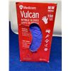 Image 1 : Mediocom Vulcan Nitrile Gloves- Medium (150 gloves)