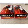 Image 2 : American Eagle 9mm Luger 124 Grain FMJ Ammo - lot of 2 x 50