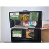 Image 3 : Lot of asst reloading items, primers, wads, hulls, powder & case