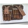 Image 1 : Lot of 8 MM Mauser Ammo with Field Ammo Pouch