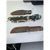 Image 2 : Lot of 3 Hunting Knives