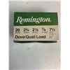 Image 3 : Remington 20 ga 7 1/2 shot Shotgun Shells - LOT of 3 x 25