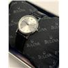 Image 2 : NEW Bulova Model 962104 Satin Face Wrist Watch, leather strap with box