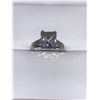 Image 1 : Ladies V. Wang Style 1.1 Carat Princess Cut Solitaire engagement Ring