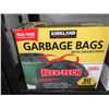 Image 1 : Kirkland Garbage Bags w/ Drawstring 30 Gal 90 bags