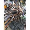 Image 2 : 84 inch Tall Two-tone outdoor Wind Spinner