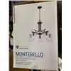 Image 2 : Montebello Hanging Light Oil Rubbes Bronze + Clear Glass