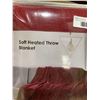 Image 2 : Soft Heated Throw Blanket