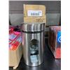 Image 1 : 3 Pack Glass & Stainless Steel Canister Set 3.94x3.94x6.89