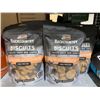 Image 1 : Merrick Back Country Freeze Dried Salmon Biscuits for Dogs 5x283g