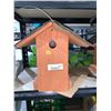 Image 2 : Locally Hand Made Wooden Shingled Bird Feeder