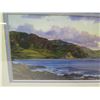 Image 2 : Waianae Coast, Oahu Artwork by Gary Reed, Framed 20"x17"