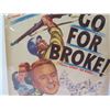 Image 4 : Go For Broke Movie Poster Insert 1941, 15"x23"