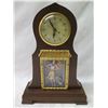 Image 2 : Wooden Electric United Self Starting Clock w/ Hula Girl Décor Circa 1950's  9"W x 14"H (iworks)