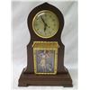 Image 2 : Wooden Electric United Self Starting Clock w/ Hula Girl Décor Circa 1950's  9"W x 14"H (iworks)