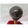 Image 3 : Qty 2 Uli Uli Hawaiian Feathered Hula Instruments Approx. 8" dia, 12"H
