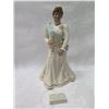 Image 2 : Hawaiian Monarch Queen Liliuokalani Porcelain Figure by Julene Mechler 10"H