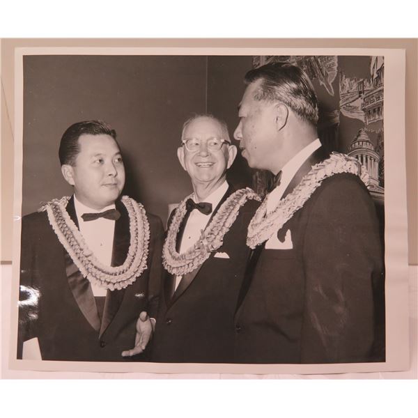 Original Press Photograph 2/7/1960 of Daniel Inouye, Oren Long & Hiram ...