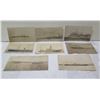 Image 1 : Qty 8 Original 1905 Photographs Various Ships Shown In/Near Pearl Harbor 5"x3"