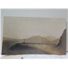 Image 4 : Qty 4 Original 1905 Photographs Various Views of Pali Lookout Approx. 8"x3" & 5"x3"