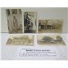 Image 1 : Qty 4 Original 1905 Photographs Abadie French Laundry on Beretania St. Approx. 5"x3"