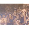 Image 2 : Original Photograph Circa 1950's Elvis Presley w/ Female Fans 10"x8"