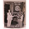 Image 1 : Original Photograph 10/24/1950 Duke Kahanamoku Welcomes Fellow Rotarian 8"x10"