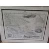 Image 2 : Polynesia or Islands in the Pacific Ocean Map, Framed 20"x15"