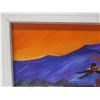 Image 4 : Hawaii Surfing Artwork, Framed 18"x13"