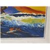 Image 6 : Hawaii Surfing Artwork, Framed 18"x13"