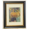 Image 1 : Tahitian Women with Mango Blossoms 1899 by Paul Gauguin Reproduction, Framed 15"x18"