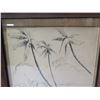 Image 2 : Wallis Island Near Halalo Art Print by Frank Wight Numbered 12/50, Framed 12"x15"