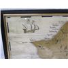Image 2 : The Island of Oahu Map, Framed 16"x12"