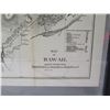Image 6 : Map of Hawaiian or Sandwich Islands, U.S. Geological Survey, Framed 12"x15"