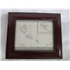 Image 3 : Chart of the Sandwich Islands Map June 1825, Framed 13"x11"