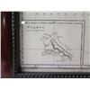 Image 4 : Chart of the Sandwich Islands Map June 1825, Framed 13"x11"
