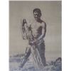 Image 2 : Fisherman Print, Framed 12"x15"