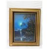 Image 2 : Maui Moon Artwork 1984 by Stephen Sands, Framed