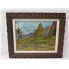 Image 2 : Iao Valley Maui Artwork by E.H. Walker, Framed 33"x27"