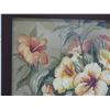 Image 2 : Floral Artwork Signed B. Vinette, Framed 33"x25"
