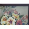 Image 3 : Floral Artwork Signed B. Vinette, Framed 33"x25"
