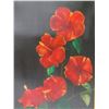 Image 8 : Floral Artwork Signed by Artist, Framed 21"x29"